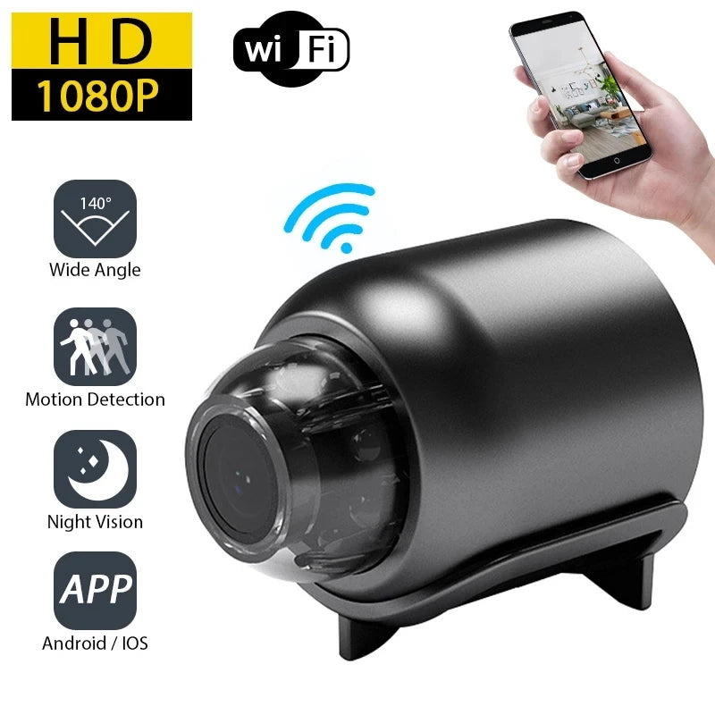 1080p HD Mini Camera Wifi Wireless HD Night Vision Camera Home X5