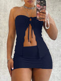 Women's Solid Color Tube Top