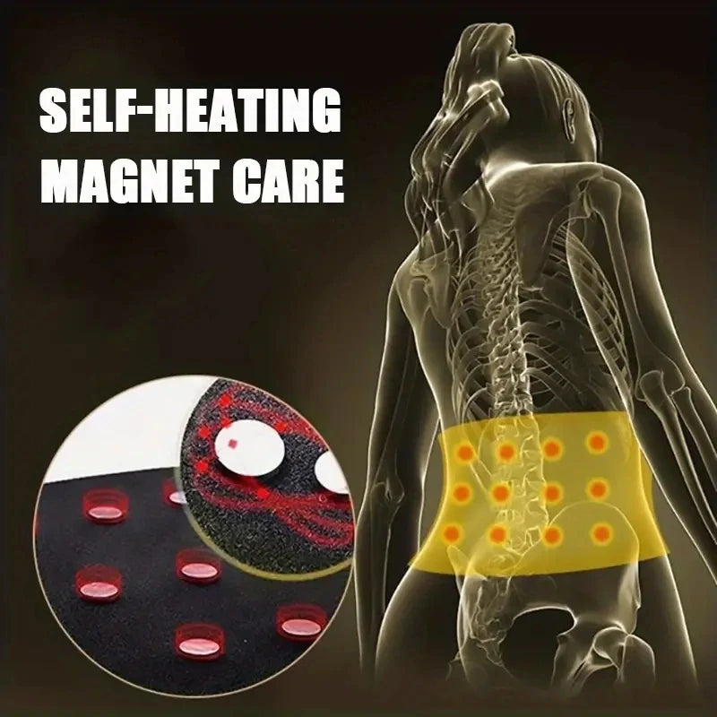 Adjustable Self-Heating Magnetic Therapy Belt