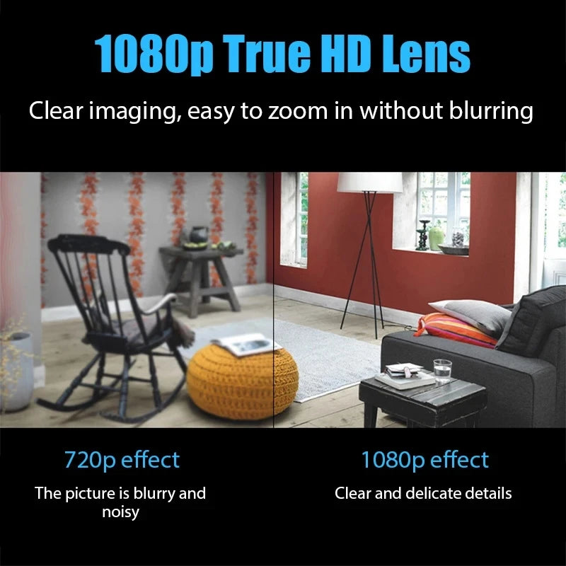 1080p HD Mini Camera Wifi Wireless HD Night Vision Camera Home X5