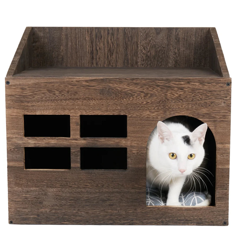 2 in 1 wooden house