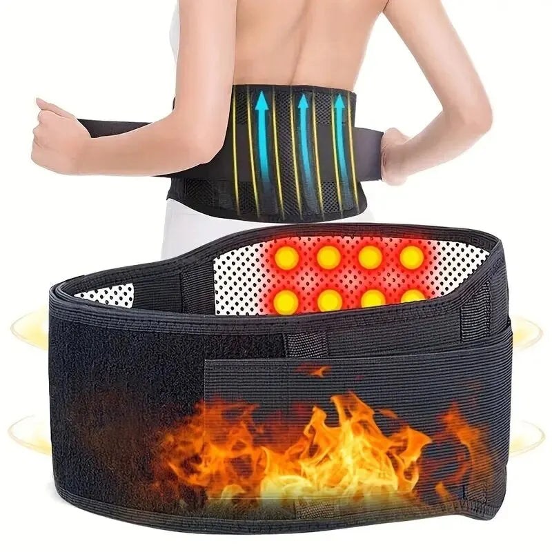 Adjustable Self-Heating Magnetic Therapy Belt