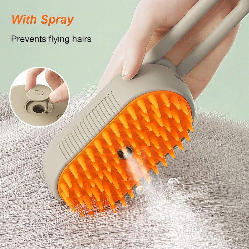 3-in-1 pets hair brush,