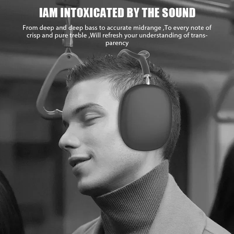 P9-1 Wireless Bluetooth Headphones with Charging Bin Display
