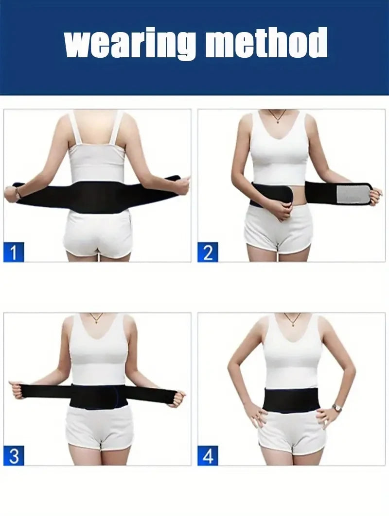 Adjustable Self-Heating Magnetic Therapy Belt