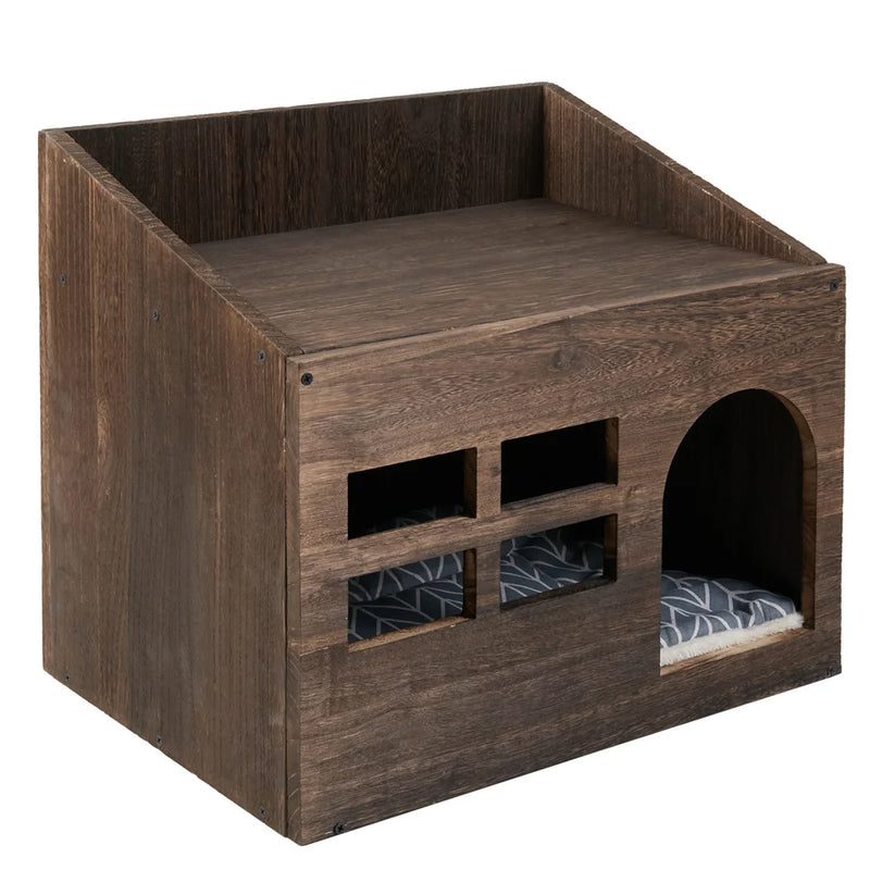 2 in 1 wooden house