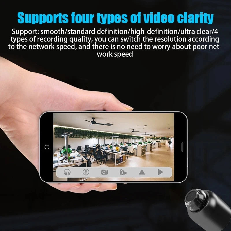1080p HD Mini Camera Wifi Wireless HD Night Vision Camera Home X5