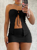 Women's Solid Color Tube Top