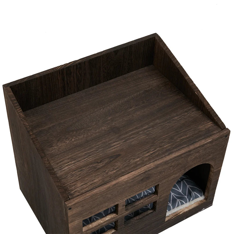 2 in 1 wooden house
