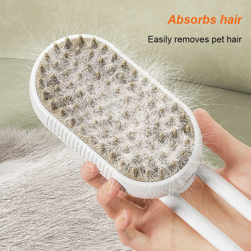 3-in-1 pets hair brush,