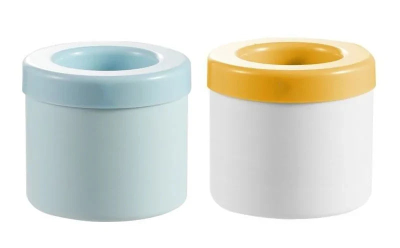 Round Silicone Ice Cube Mold Ice Bucket Homemade Summer