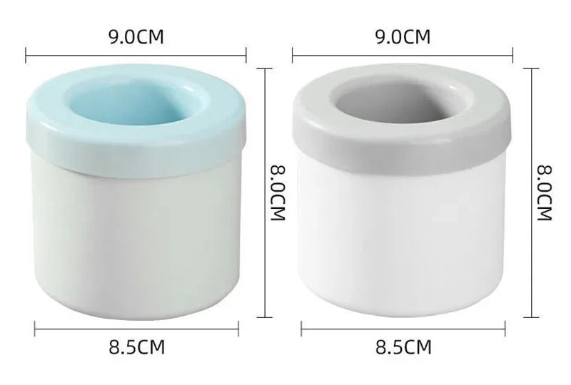 Round Silicone Ice Cube Mold Ice Bucket Homemade Summer