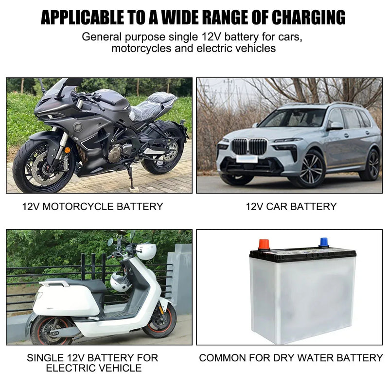 fully automatic car battery charger